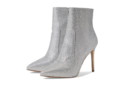 MICHAEL KORS Damen RUE Stiletto Bootie Ankle Boots, Silver, 37 EU MICHAEL KORS Damen RUE Stiletto Bootie Ankle Boots, Silver, 37 EU von Michael Kors