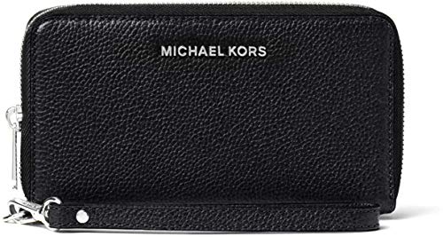 Michael Kors Damen Telefon-Armband, groß, flach, Schwarz (schwarz), Einheitsgröße von Michael Michael Kors