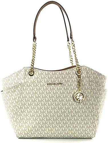 Michael Kors – Große Schultertasche mit Kette für Damen, Jetset, Reisen von Michael Kors