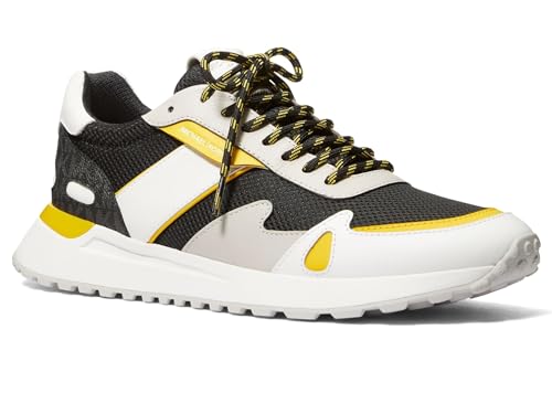 Michael Kors Miles Sneaker für Herren, Bright Pusteblume, 43 EU von Michael Kors