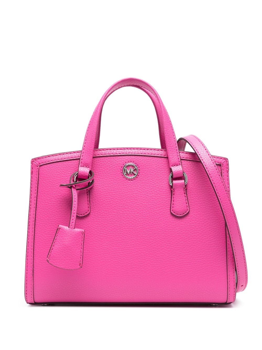 Michael Michael Kors Mini Schultertasche mit Logo-Schild - Rosa von Michael Michael Kors