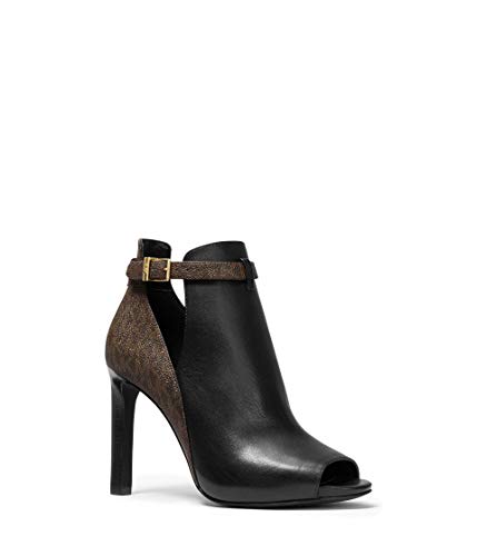 Michael Michael Kors Lawson Open Toe Black/Brown 6.5 M von Michael Michael Kors