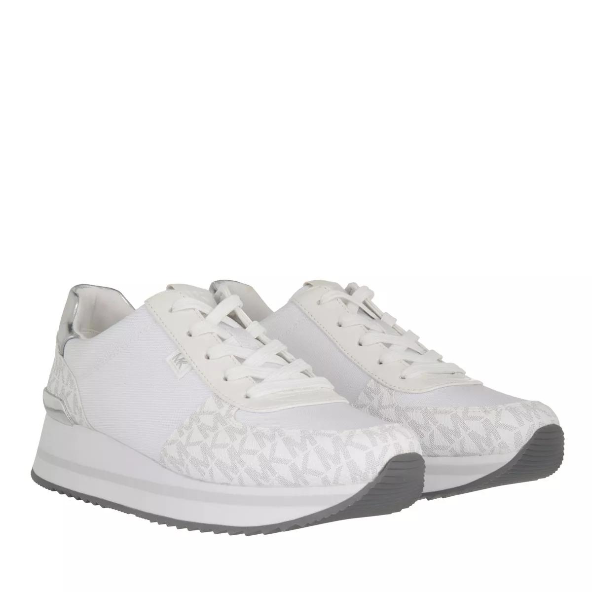 male Freizeit Schnürer weiss Low-Top Sneaker 41 von Michael Kors