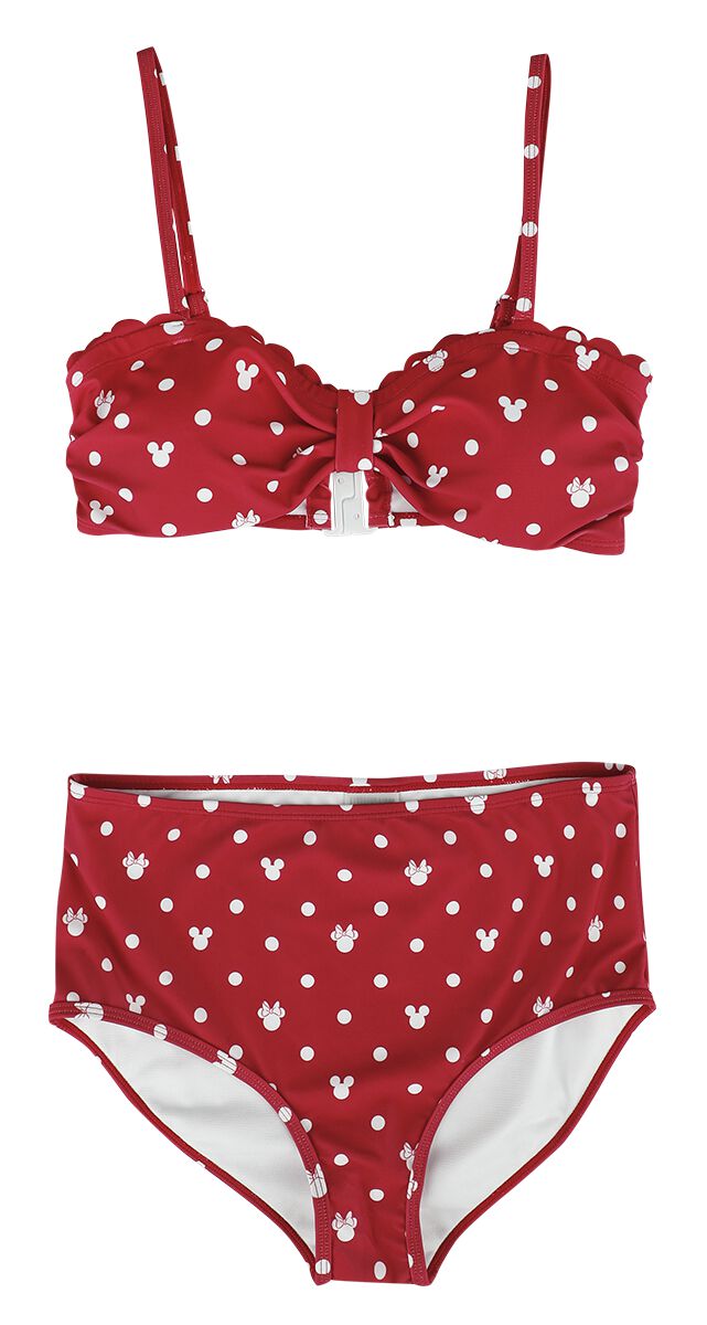 Micky Maus Dots Bikini-Set multicolor in XL von Micky Maus