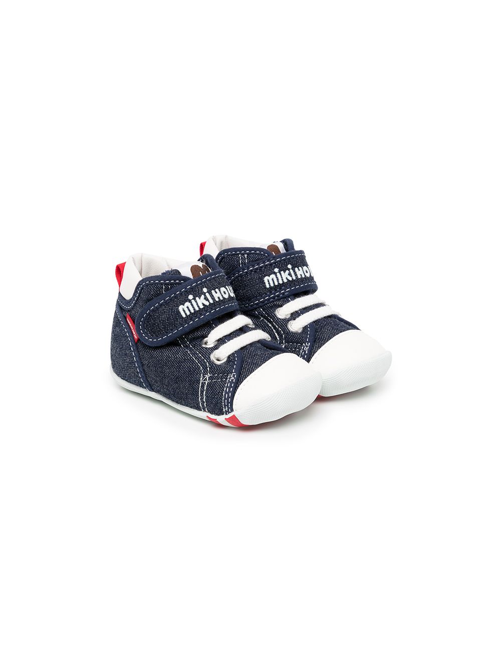 Miki House Baby First Sneakers - Blau von Miki House