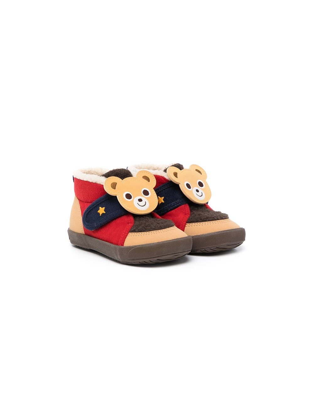 Miki House Sneakers mit Teddy - Braun von Miki House