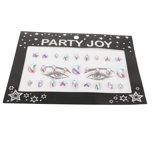 Mikinona 1satz Gesicht Aufkleber Funkelnde Tattoos Für Festivals Und Partys Wiederverwendbar Hautfreundlich Leicht Anzubringen Und Abzunehmen Für Glamouröse Looks Mikinona 1satz Gesicht Aufkleber Funkelnde Tattoos Für Festivals Und Partys Wiederverwendbar Hautfreundlich Leicht Anzubringen Und Abzunehmen Für Glamouröse Looks von Mikinona