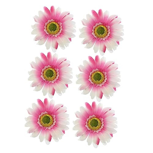 Mikinona 12st -spitzenclip Haarspange Haarnadeln Hibiskus-haarspangen Für Frauen Gänseblümchen Haarspange Sonnenblumen-clips Stoffblumen Der Sommer Styling-clip Kind von Mikinona