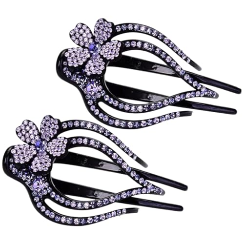 Mikinona 2 Stück Entenschnabel-haarspange Pferdeschwanz Kieferklammern Für Haare Haarklammern Rechnung Haarzubehör Clips Für Haare Topper Haarschmuck Haarspangen Für Frauen Strasssteine Mikinona 2 Stück Entenschnabel-haarspange Pferdeschwanz Kieferklammern Für Haare Haarklammern Rechnung Haarzubehör Clips Für Haare Topper Haarschmuck Haarspangen Für Frauen Strasssteine von Mikinona