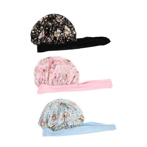 Mikinona 3 Stücke Kinder Motorhauben Schlaf Hut Set Weiche Seide Elastische Baby Haar Schutz Bogen Für Mädchen Jungen Mikinona 3 Stücke Kinder Motorhauben Schlaf Hut Set Weiche Seide Elastische Baby Haar Schutz Bogen Für Mädchen Jungen von Mikinona