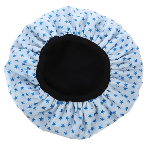 Mikinona Duschhaube Duschkopfkappe Badekappe Haarwaschkappen funktionsmütze swim cap women badehut dekorative Badehaube Bademütze Herz trockene Haarkappe Schwimmhaube Damen superfeine Faser von Mikinona