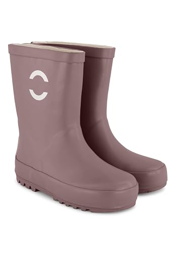 Mikk-line Gummistiefel Kinder | Twilight Mauve Regenstiefel Kinder Gefüttert | Gefütterte Gummistiefel Kinder (Twilight Mauve, EU Schuhgrößensystem, Grundschulkind, Numerisch, M, 29) von Mikk-line