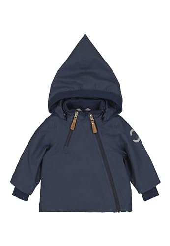 Mikk-line Übergangsjacke Jungen 92 Blue Night | Sommerjacke Für Jungen und Mädchen | Atmungsaktiv Und Wasserdicht Jacken Für Jungen und Mädchen Auf 100% Polyester von Mikk-line