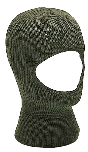 Mil-Tec Unisex Balaclava Sturmhaube, Oliv, One Size von Mil-Tec