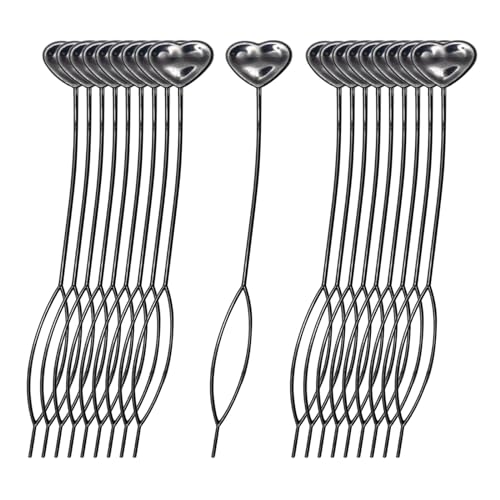 Milageto Haarstyling-Nadel, Dreadlock-Häkelnadel-Werkzeug, Kopfschmuck, Haarhaken, handwerk für Bühnenshows, Friseursalon, lang Milageto Haarstyling-Nadel, Dreadlock-Häkelnadel-Werkzeug, Kopfschmuck, Haarhaken, handwerk für Bühnenshows, Friseursalon, lang von Milageto