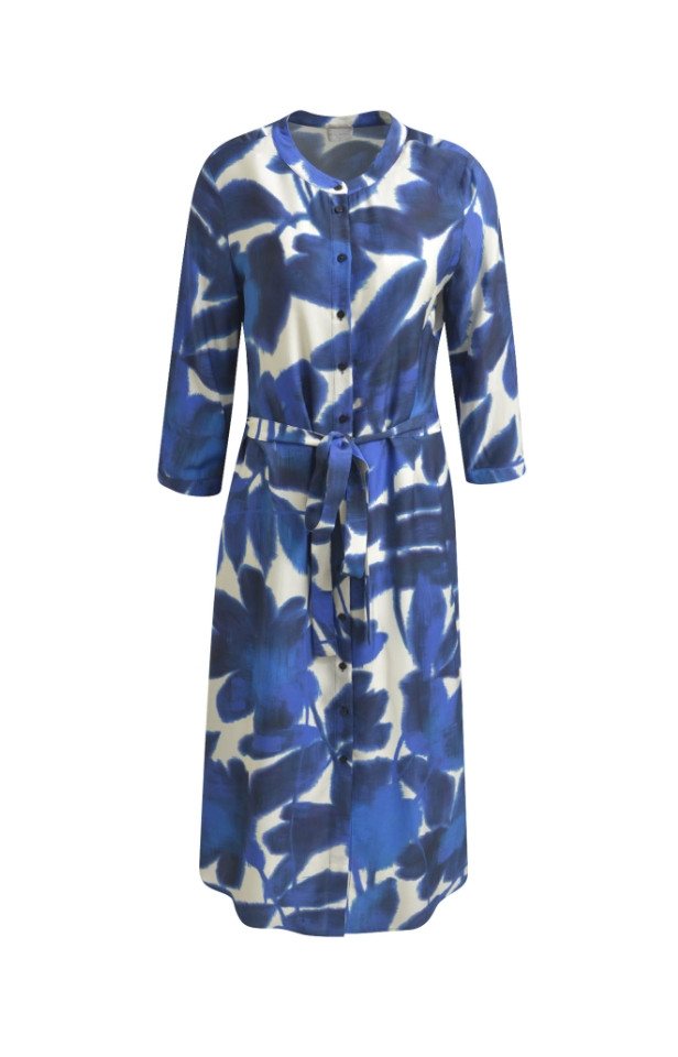 Milano Italy Blusenkleid Kleid Milano blau floral Milano Italy Blusenkleid Kleid Milano blau floral von Milano Italy