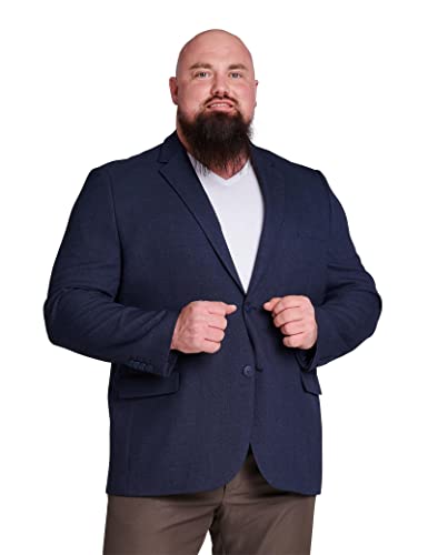 Mill&Tailor Herren Sakko in Navy mit Struktur I Schickes Sakko für Männer I Modern & Sportlich I Jackett für Business & Alltag I Herrensakko für kräftige Männer Mill&Tailor Herren Sakko in Navy mit Struktur I Schickes Sakko für Männer I Modern & Sportlich I Jackett für Business & Alltag I Herrensakko für kräftige Männer von Mill&Tailor