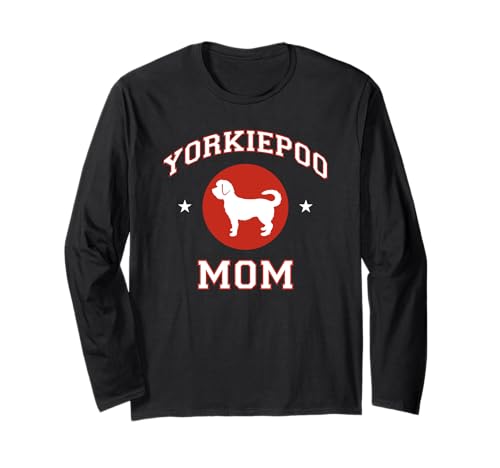 Yorkiepoo Mama Langarmshirt Yorkiepoo Mama Langarmshirt von Miller Sye