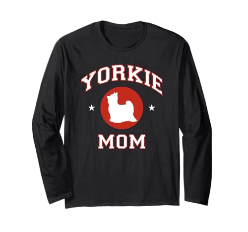 Yorkshire Terrier Mama Yorkie Hund Langarmshirt Yorkshire Terrier Mama Yorkie Hund Langarmshirt von Miller Sye