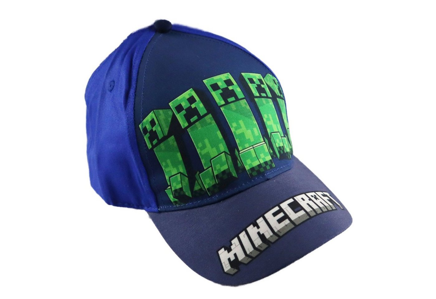 Minecraft Baseball Cap Minecraft Creeper Kinder Jugend Basecaps Gr. 52 bis 54 von Minecraft