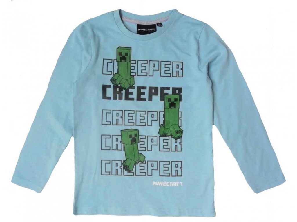 Minecraft Langarmshirt Minecraft Creeper Jungen Kinder Shirt Langarmshsirt von Minecraft