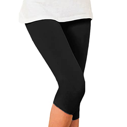 Minetom Damen Leggings Capri 3/4 Blickdichte Leggings High Waist Bunte Leggins Hose Für Sport Laufhose Training Tights Jogginghose A Schwarz L Minetom Damen Leggings Capri 3/4 Blickdichte Leggings High Waist Bunte Leggins Hose Für Sport Laufhose Training Tights Jogginghose A Schwarz L von Minetom