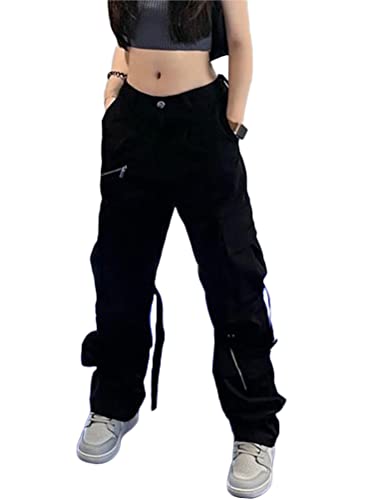 Minetom Freizeithosen Damen Cargo Hose Sweathose Jogginghose Sporthose Cargohose Multi Taschen Sport Hosen Wanderhose Outdoorhose Streetwear C Schwarz M Minetom Freizeithosen Damen Cargo Hose Sweathose Jogginghose Sporthose Cargohose Multi Taschen Sport Hosen Wanderhose Outdoorhose Streetwear C Schwarz M von Minetom