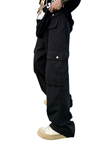 Minetom Freizeithosen Damen Cargo Hose Sweathose Jogginghose Sporthose Cargohose Multi Taschen Sport Hosen Wanderhose Outdoorhose Streetwear H Schwarz M Minetom Freizeithosen Damen Cargo Hose Sweathose Jogginghose Sporthose Cargohose Multi Taschen Sport Hosen Wanderhose Outdoorhose Streetwear H Schwarz M von Minetom