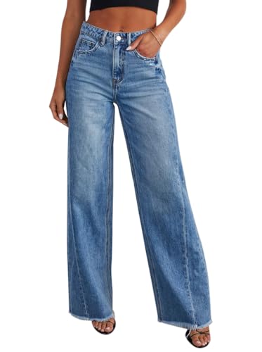 Minetom Freizeithosen Damen Jeanshosen Cargo Hose Jogginghose Cargohose Multi Taschen Denim Hose Straight Baggy Jeans Hosen Streetwear S Blau XL Minetom Freizeithosen Damen Jeanshosen Cargo Hose Jogginghose Cargohose Multi Taschen Denim Hose Straight Baggy Jeans Hosen Streetwear S Blau XL von Minetom