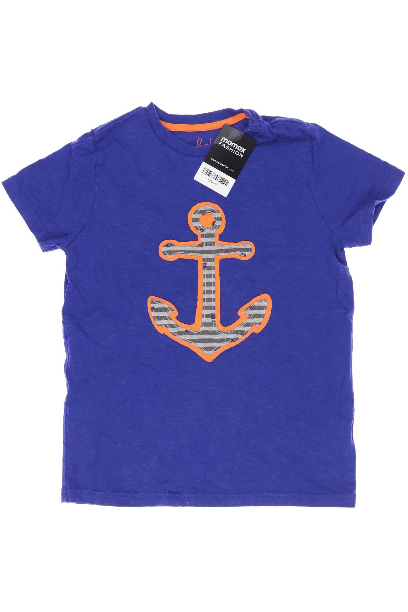 Mini Boden Herren T-Shirt, blau, Gr. 140 von Mini Boden