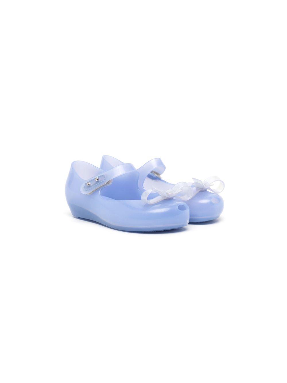 Mini Melissa Ultragirl Bow Ballerinas - Blau von Mini Melissa