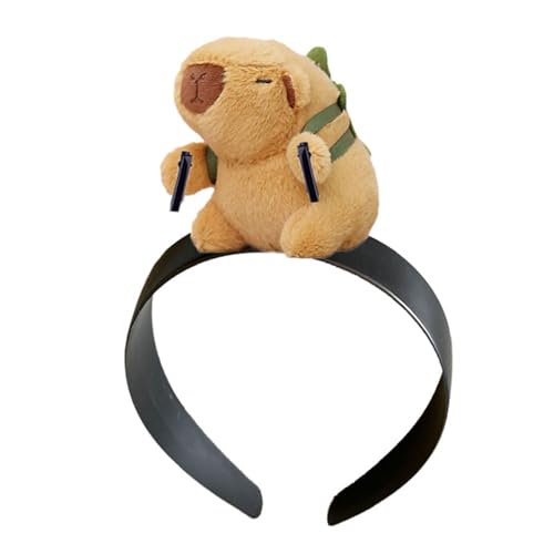 Niedliches Stirnband, lustiges zahnloses Stirnband, Capybara-Haarband, Baumwoll-Stirnband, perfekt für Partys und Cosplay, süßes Capybara-Stirnband von MinkeyBear