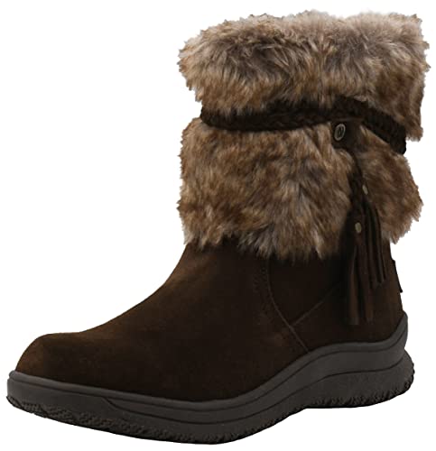 Minnetonka Damen Everett Schneestiefel, Schokolade, 39 EU von Minnetonka