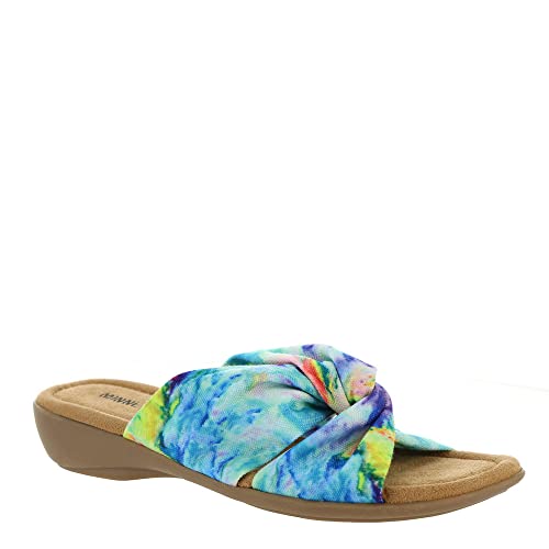 Minnetonka Sarong Damen-Sandalen, Mehrfarbig, 12 Narrow von Minnetonka