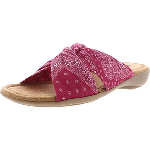 Minnetonka Sarong Damen-Sandalen, Rotes Bandana, 35.5 EU von Minnetonka