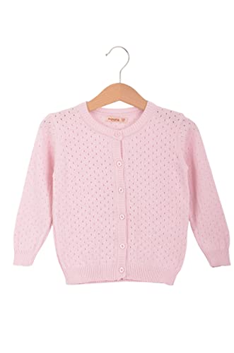 Minora Baby Cardigan-Strickjacke für Mädchen und Jungen | Unisex Cardigan Kinder Winter Kleidung | Long Sleeve Baby Knitted Sweater for Girls & Boys von Minora