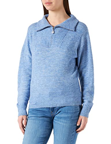 Minus ,Women's ,Adeline knit pullover, 5012 Light Palace blue ,L von Minus