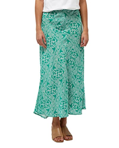 Minus ,Women's ,Aika Skirt, 9383 Ivy green patchwork print ,12 von Minus