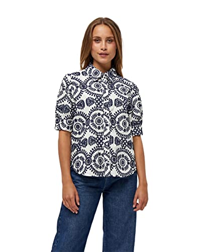 Minus ,Women's ,Daysia Shirt, 9425 Black iris embroidery ,16 von Minus