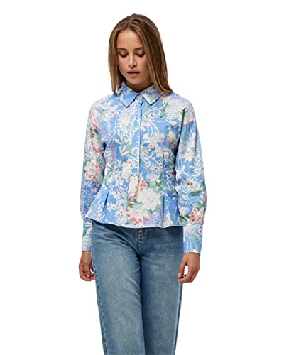 Minus ,Women's ,Kathleen Shirt, 9386 Blue bell print ,12 von Minus