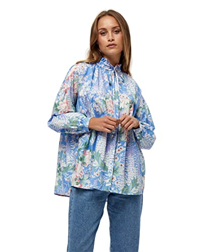 Minus ,Women's ,Kathleen Tunic Shirt, 9386 Blue bell print ,14 von Minus