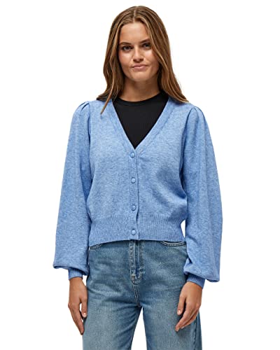 Minus ,Women's ,Mary knit cardigan, 5012 Light Palace blue ,M von Minus