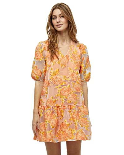 Minus Damen Calima Kleid, 6070 Orange Peel, 46 von Minus