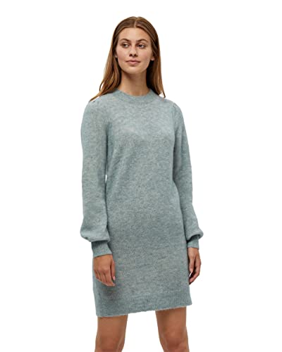 Minus Damen Mille Strickkleid, 5003 Misty blue melange, XS von Minus