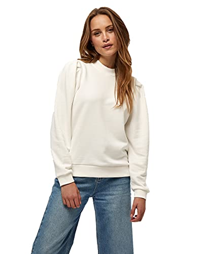 Minus Mika Rund Halsausschnitt Lang Ärmel Schwitz Pulli | Pullover Damen In Weiß | Herbst Pulli Damen | Größe Xxl von Minus