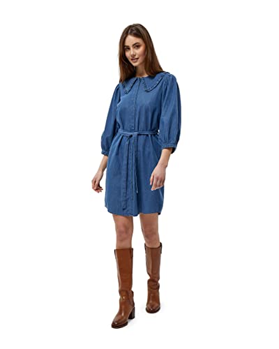 Minus Women's Fenia Shirt Casual Dress, Dark Denim, 36 von Minus