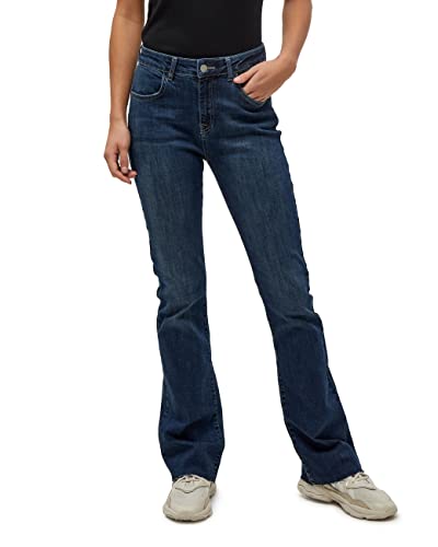 Minus New Enzo Mitte Tailliert Aausgestellte Jeans | Jeans Damen In Blau | Herbst Damen Jeans | Größe 38 von Minus