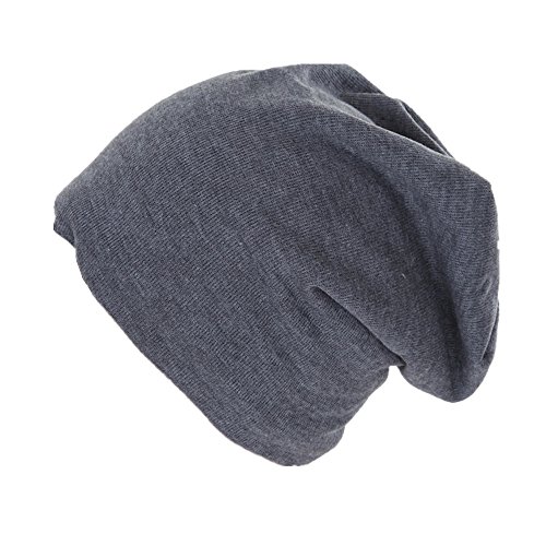 Miobo Slouch Long Beanie Mütze, Weichem Warme Wintermütze, Unisex, Anthrazit, 56-58cm Kopfumfang von Miobo