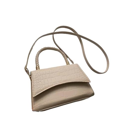 MiqiZWQ UmhäNgetasche Damen Solide Umhängetasche Modehandtaschen Top Griff Taschen Für Frauen Lässige Crossbody -Taschen-Khaki-A von MiqiZWQ