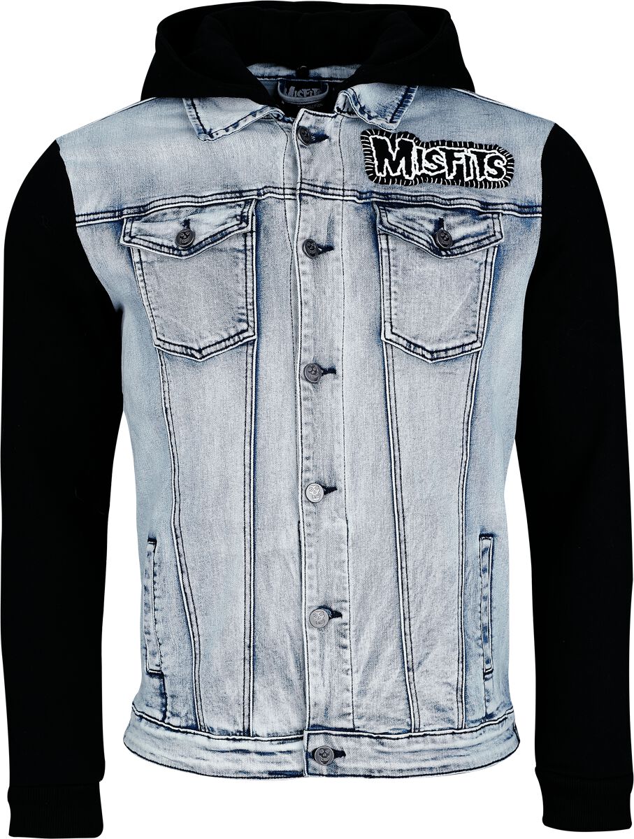 Misfits EMP Signature Collection Jeansjacke hellblau schwarz in L Misfits EMP Signature Collection Jeansjacke hellblau schwarz in L von Misfits